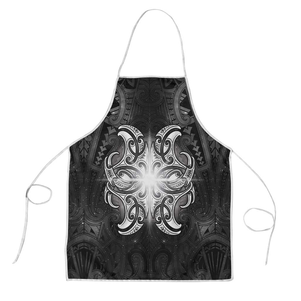 New Zealand Matariki Apron Maori Moko Black Galaxy