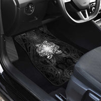 New Zealand Matariki Car Mats Maori Moko Black Galaxy