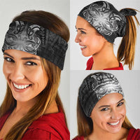 New Zealand Matariki Neck Gaiter Maori Moko Black Galaxy LT05 - Polynesian Pride