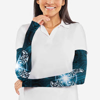 New Zealand Matariki Waita Arm Sleeves Maori Moko Dark Blue Galaxy