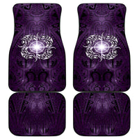 New Zealand Matariki Waipunarangi Car Mats Maori Moko Purple Galaxy LT05 - Polynesian Pride