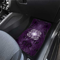 New Zealand Matariki Waipunarangi Car Mats Maori Moko Purple Galaxy LT05 - Polynesian Pride