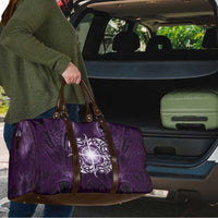 New Zealand Matariki Waipunarangi Travel Bag Maori Moko Purple Galaxy LT05 - Polynesian Pride