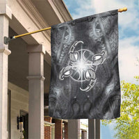 New Zealand Matariki Ururangi Garden Flag Maori Moko Grey Galaxy