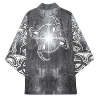 New Zealand Matariki Ururangi Kimono Maori Moko Grey Galaxy LT05 - Polynesian Pride