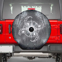 New Zealand Matariki Ururangi Spare Tire Cover Maori Moko Grey Galaxy LT05 - Polynesian Pride