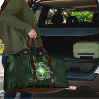 New Zealand Matariki Tupuarangi Travel Bag Maori Moko Green Galaxy LT05 - Polynesian Pride