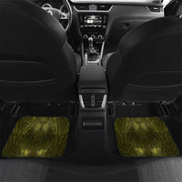 New Zealand Matariki Hiwaiterangi Car Mats Maori Moko Yellow Galaxy