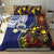 Samoa And Australia Together Bedding Set Aboriginal Mix Polynesian