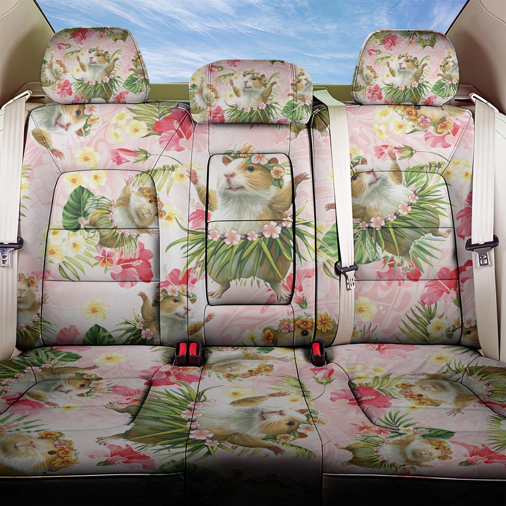 Hawaii Guinea Hula Pig Back Car Seat Cover Funny Tropical Style