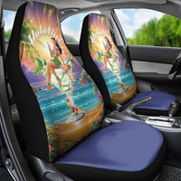 Aloha Hawaii Car Seat Cover Hula Martini Tropical Vibes - Polynesian Pride