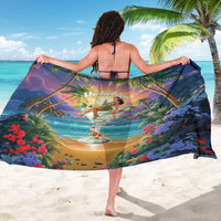 Aloha Hawaii Sarong Hula Martini Tropical Vibes - Polynesian Pride
