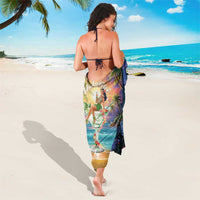 Aloha Hawaii Sarong Hula Martini Tropical Vibes - Polynesian Pride