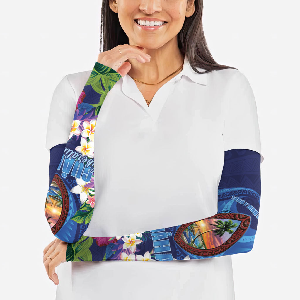 Guam Liberation Day Arm Sleeves Pas Para I Chamoru