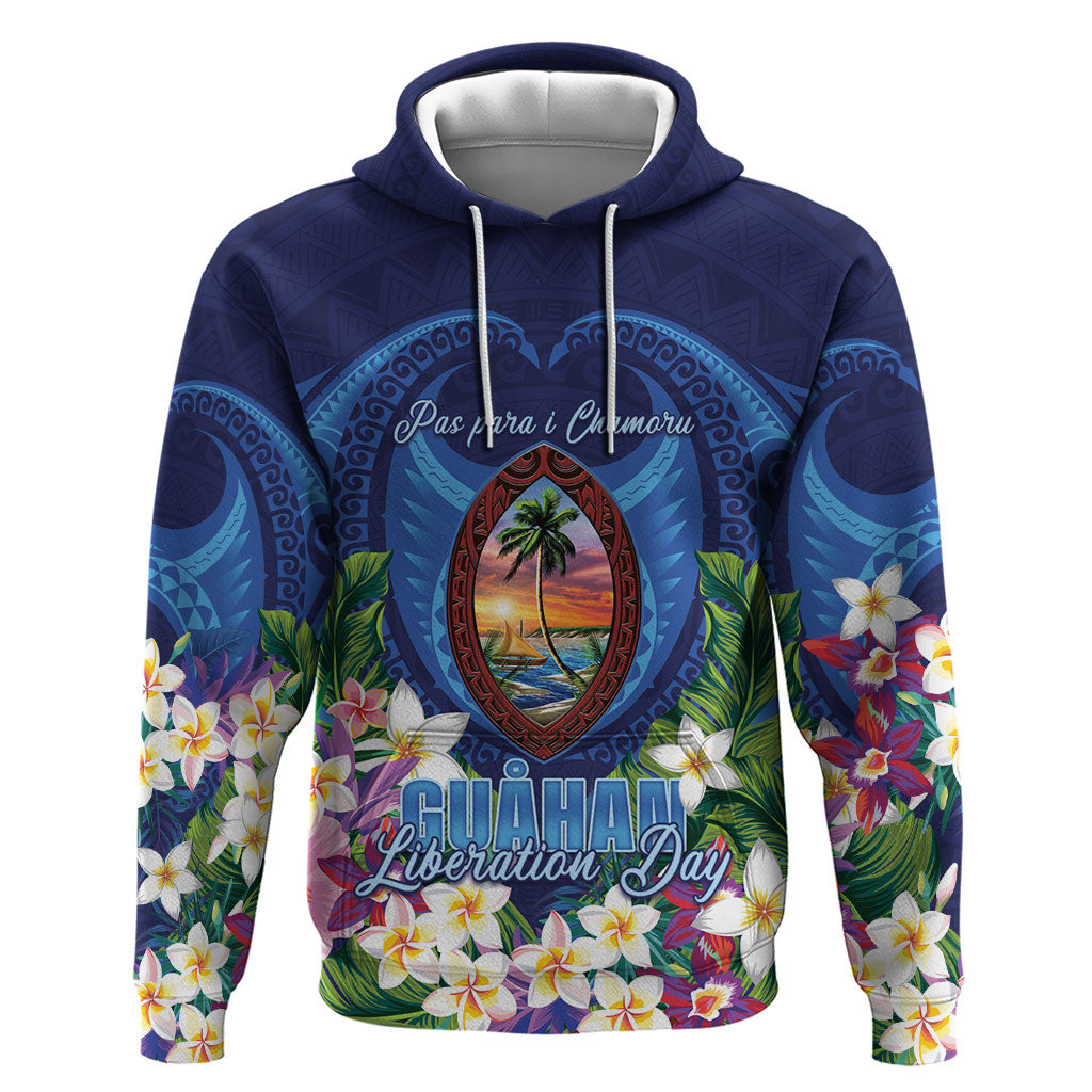 Guam Liberation Day Hoodie Pas Para I Chamoru