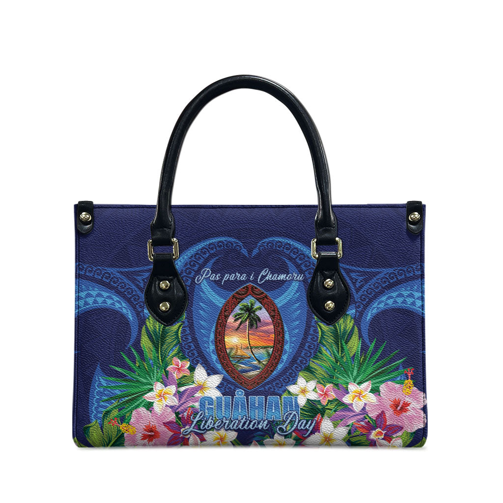 Guam Liberation Day Leather Bag Pas Para I Chamoru