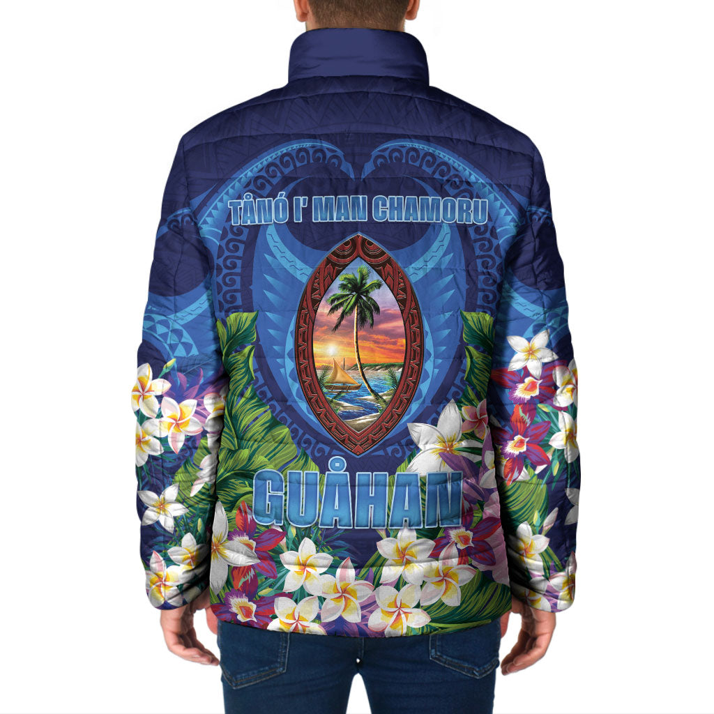 Guam Liberation Day Padded Jacket Pas Para I Chamoru
