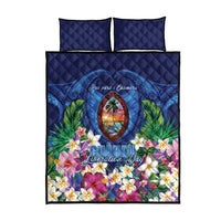 Guam Liberation Day Quilt Bed Set Pas Para I Chamoru