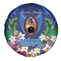 Guam Liberation Day Spare Tire Cover Pas Para I Chamoru