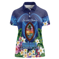 Guam Liberation Day Women Polo Shirt Pas Para I Chamoru