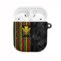 Hawaii Lei Kanaka Maoli Flag AirPods Case Tropical Vibes