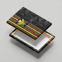 Hawaii Lei Kanaka Maoli Flag Canvas Wall Art Tropical Vibes