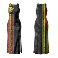 Hawaii Lei Kanaka Maoli Flag Couples Matching Tank Maxi Dress and Hawaiian Shirt Tropical Vibes