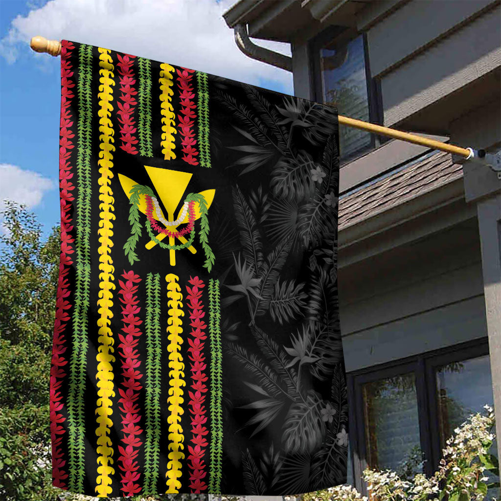 Hawaii Lei Kanaka Maoli Flag Garden Flag Tropical Vibes
