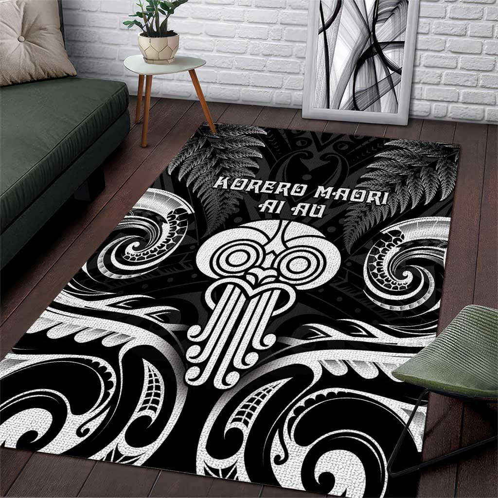 New Zealand Te Reo Maori Area Rug Korero Maori Ai Au