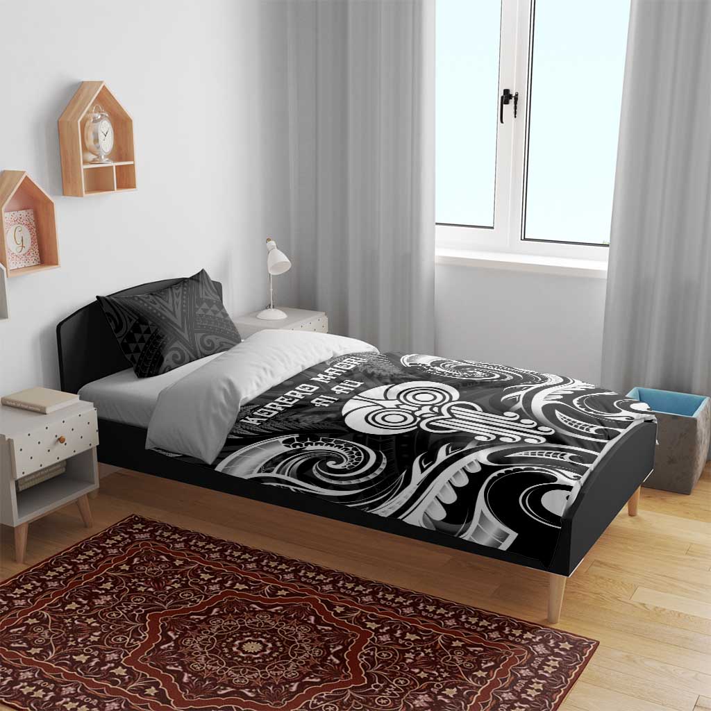 New Zealand Te Reo Maori Bedding Set Korero Maori Ai Au