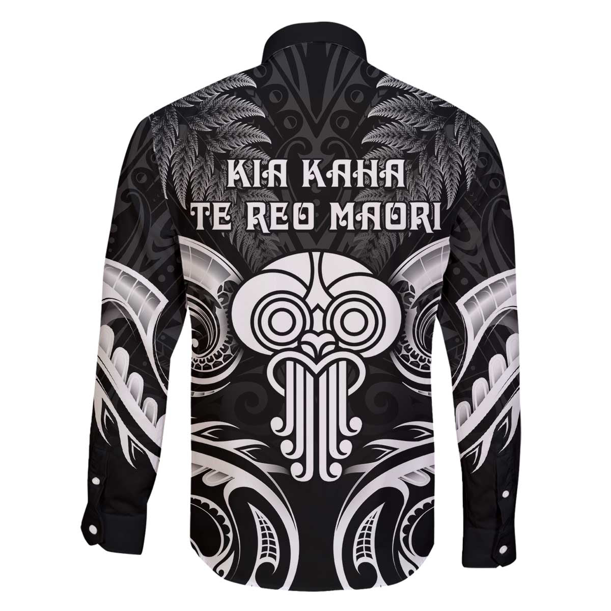 New Zealand Te Reo Maori Family Matching Off Shoulder Short Dress and Hawaiian Shirt Korero Maori Ai Au LT05 - Polynesian Pride