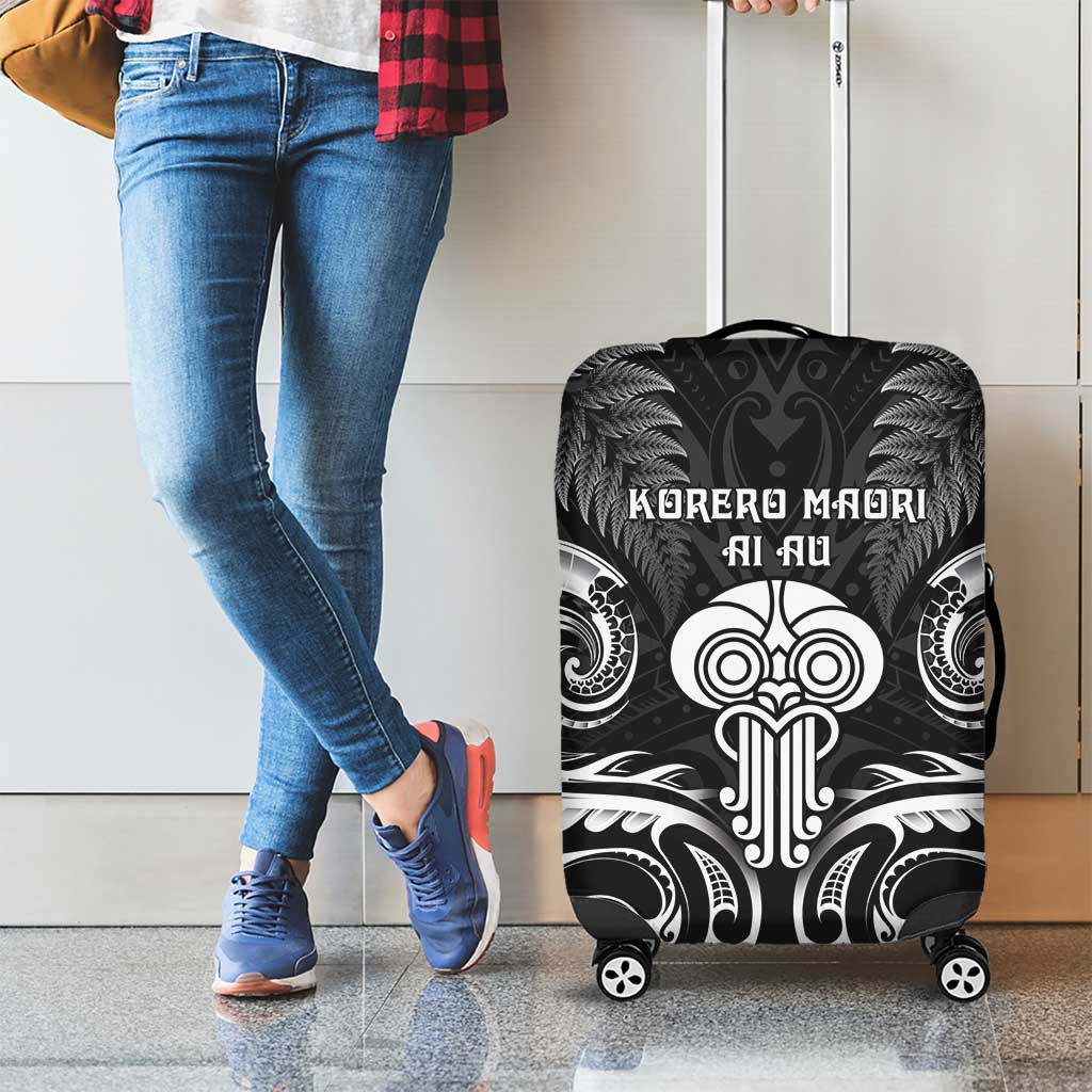 New Zealand Te Reo Maori Luggage Cover Korero Maori Ai Au