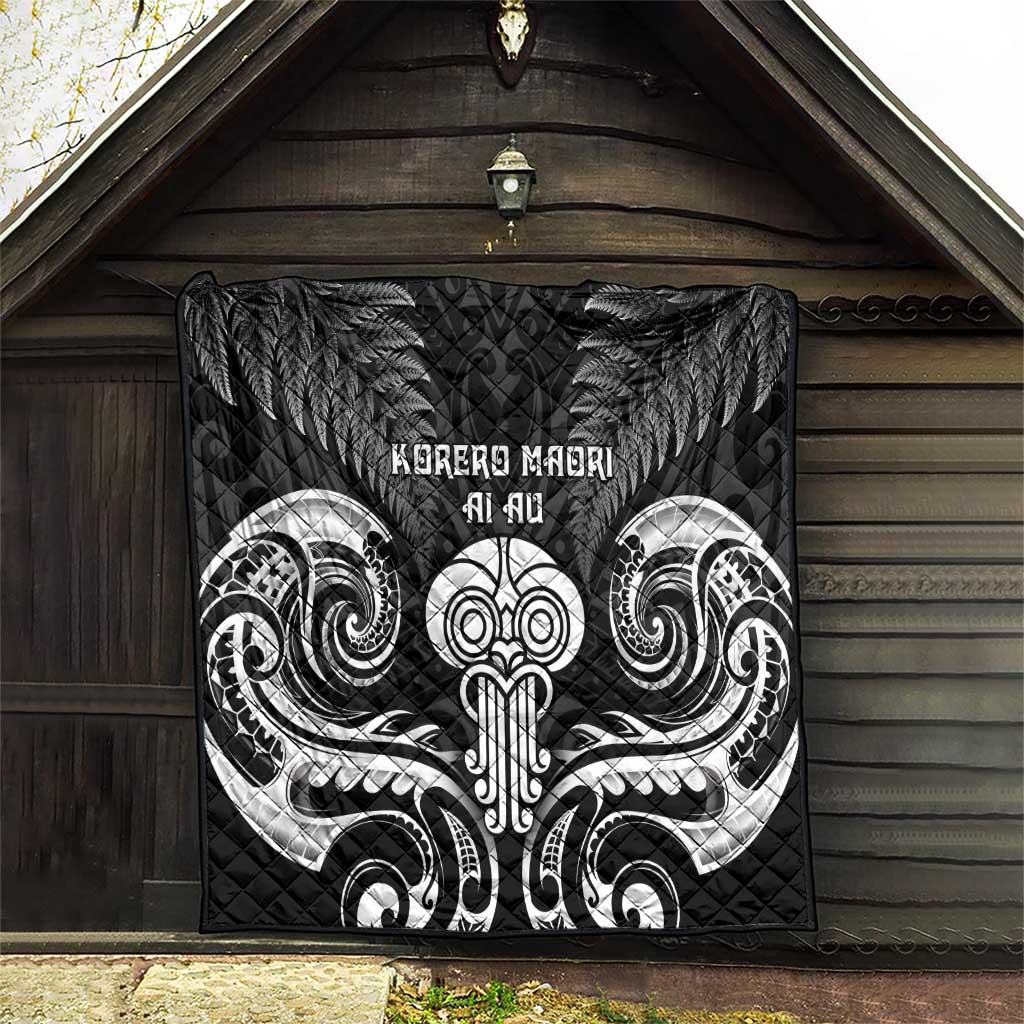 New Zealand Te Reo Maori Quilt Korero Maori Ai Au LT05 - Polynesian Pride
