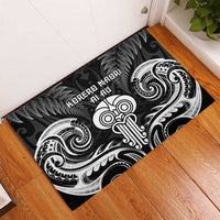 New Zealand Te Reo Maori Rubber Doormat Korero Maori Ai Au LT05 - Polynesian Pride