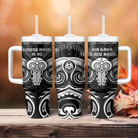 New Zealand Te Reo Maori Tumbler With Handle Korero Maori Ai Au