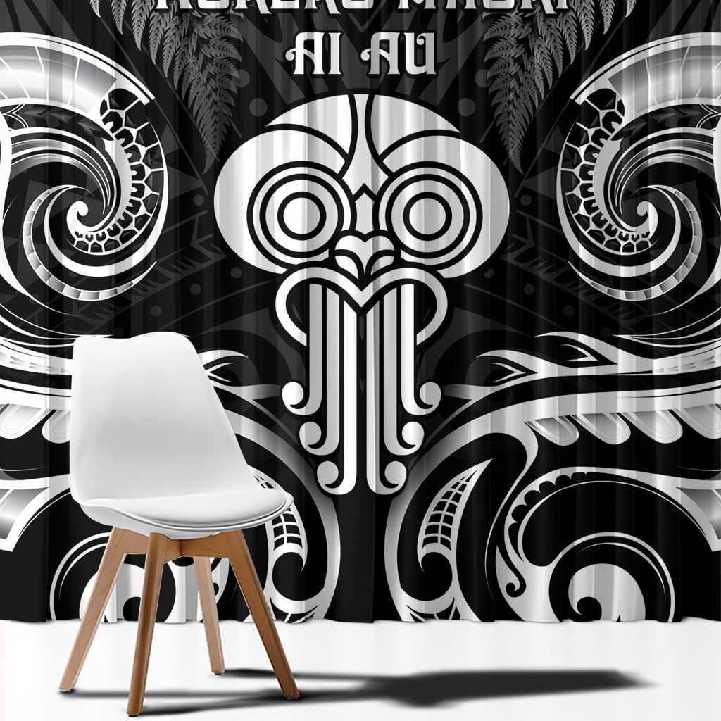 New Zealand Te Reo Maori Window Curtain Korero Maori Ai Au