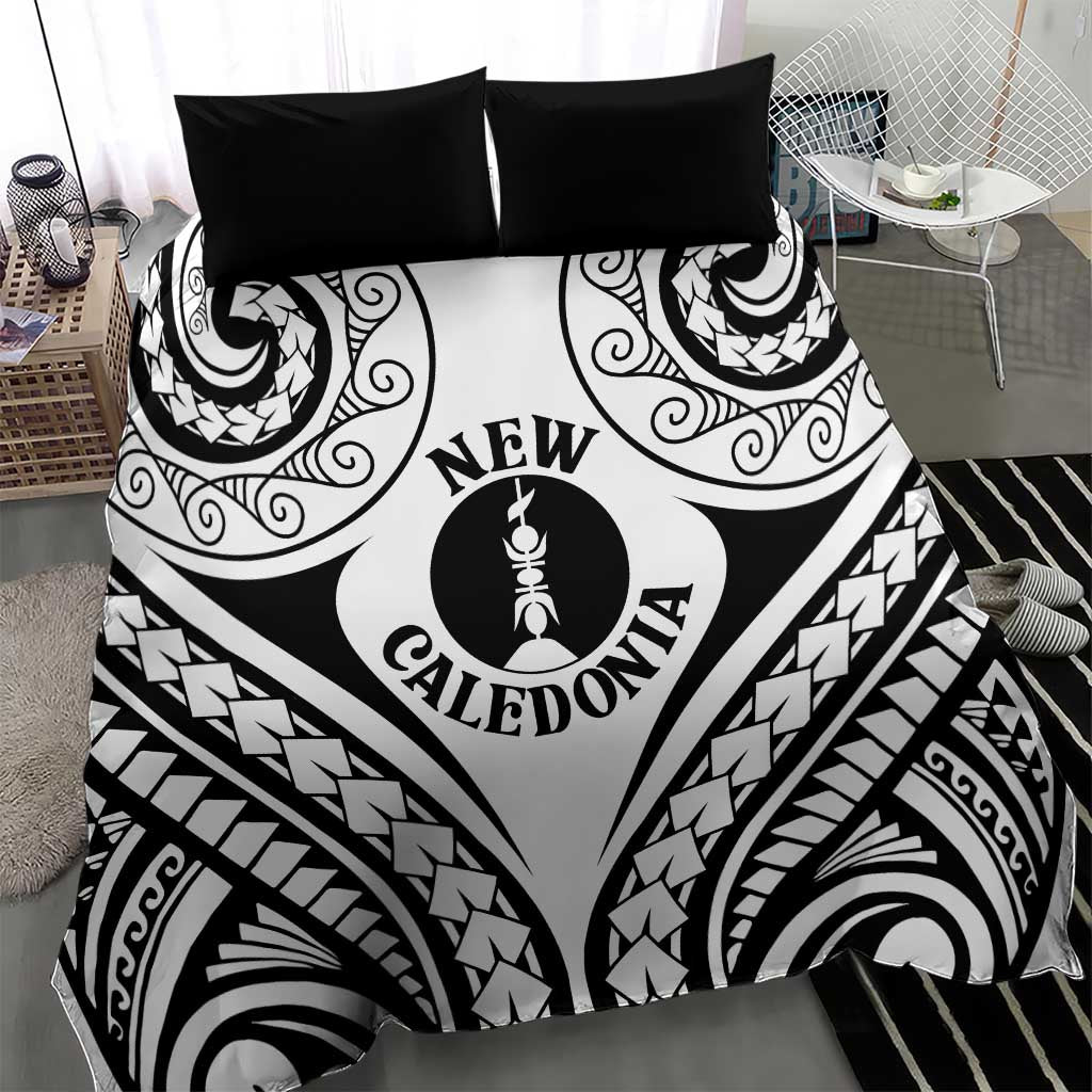 New Caledonia Day Bedding Set Polynesian Curves White Color LT05 - Polynesian Pride