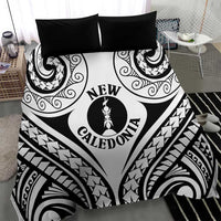 New Caledonia Day Bedding Set Polynesian Curves White Color LT05 - Polynesian Pride