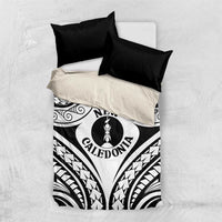 New Caledonia Day Bedding Set Polynesian Curves White Color LT05 US Twin 172cm x 218cm White - Polynesian Pride
