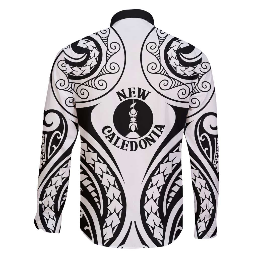 New Caledonia Day Family Matching Off Shoulder Short Dress and Hawaiian Shirt Polynesian Curves White Color - Polynesian Pride
