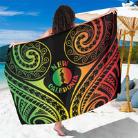 New Caledonia Day Sarong Polynesian Curves Reggae Color LT05 One Size 44 x 66 inches Reggae - Polynesian Pride