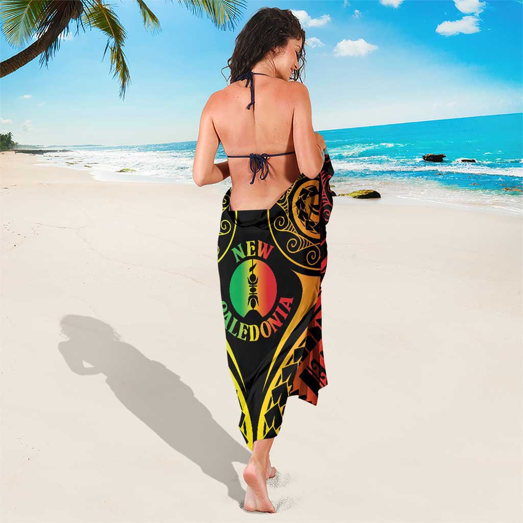 New Caledonia Day Sarong Polynesian Curves Reggae Color LT05 - Polynesian Pride