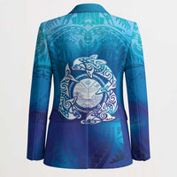 Marshall Islands Manit Day Blazer Tribal Dolphin With Marshall Seal LT05 - Polynesian Pride
