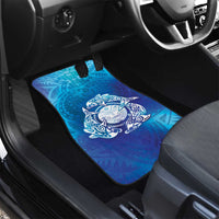 Marshall Islands Manit Day Car Mats Tribal Dolphin With Marshall Seal LT05 - Polynesian Pride