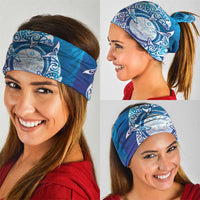 Marshall Islands Manit Day Neck Gaiter Tribal Dolphin With Marshall Seal LT05 - Polynesian Pride