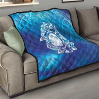 Marshall Islands Manit Day Quilt Tribal Dolphin With Marshall Seal LT05 - Polynesian Pride