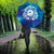 Marshall Islands Manit Day Umbrella Tribal Dolphin With Marshall Seal - Polynesian Pride
