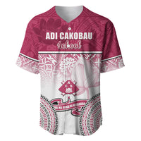 Adi Cakobau School Baseball Jersey 75th Anniversary LT05 Pink - Polynesian Pride