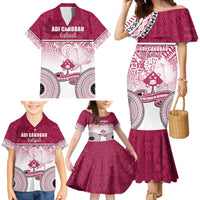Adi Cakobau School Family Matching Mermaid Dress and Hawaiian Shirt 75th Anniversary LT05 - Polynesian Pride