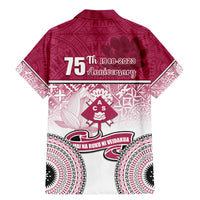 Adi Cakobau School Family Matching Mermaid Dress and Hawaiian Shirt 75th Anniversary LT05 - Polynesian Pride